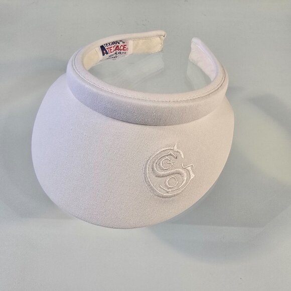 Vintage Gulf Stream Golf Club FL Golf Visor Texann By Texace Made In USA As Is - Picture 1 of 7
